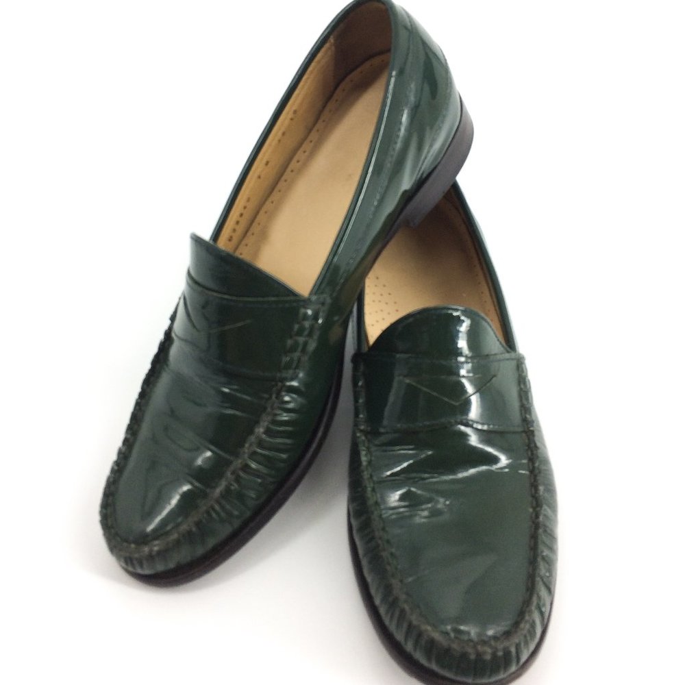 COLE HAAN Patent Pinch Penny Loafers
